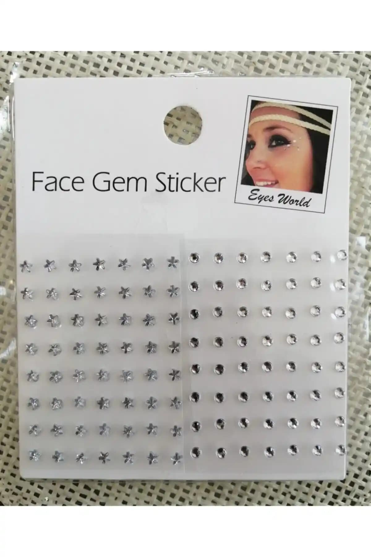 MirrorOYUNCAK Günlük Kullanım İçin Minimalist Yüz ve Vücut Taşı Stickerleri