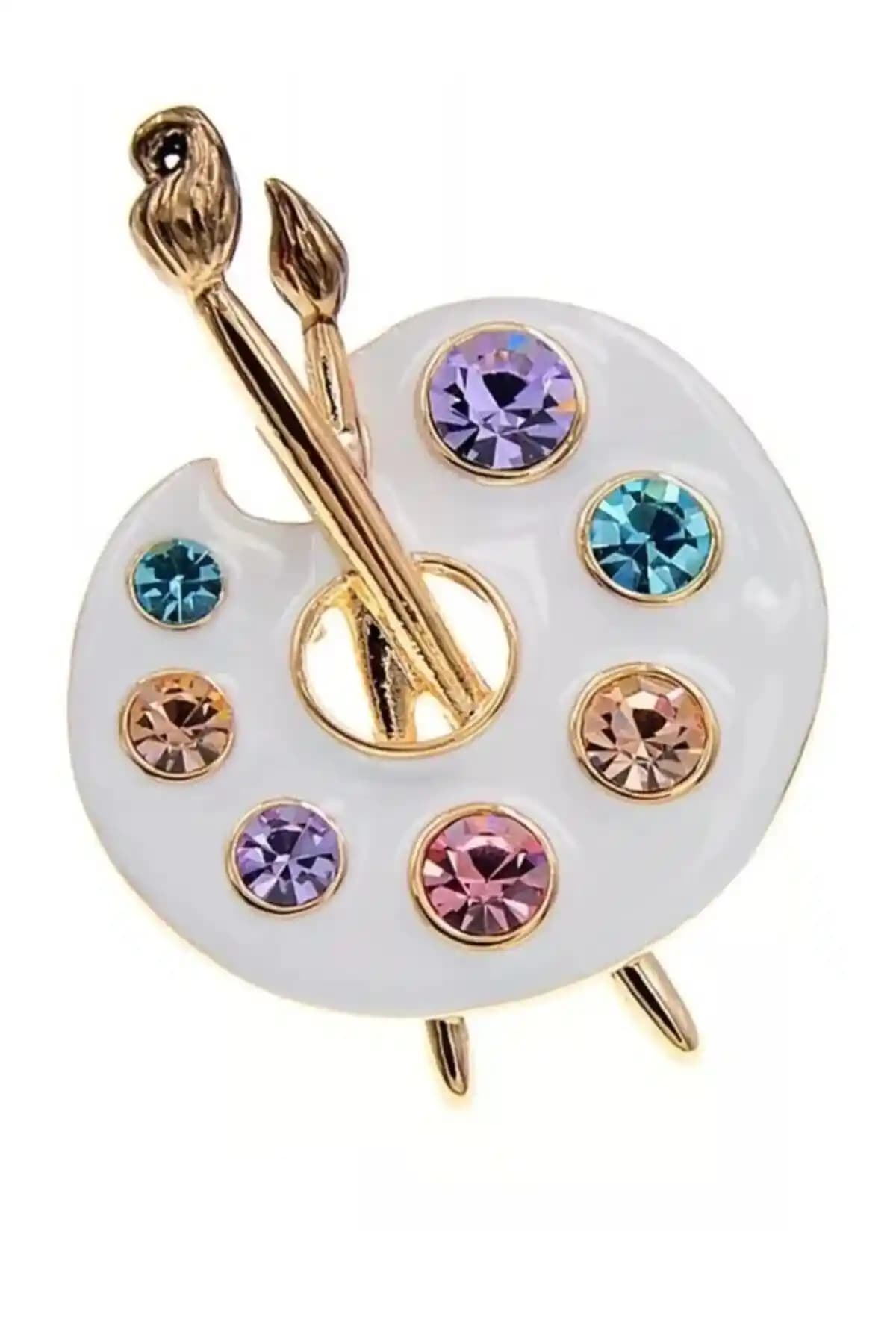 MRK Resim Paleti Broş: Modern ve Esnek Tasarım ile Yaratıcılığınızı Geliştirin