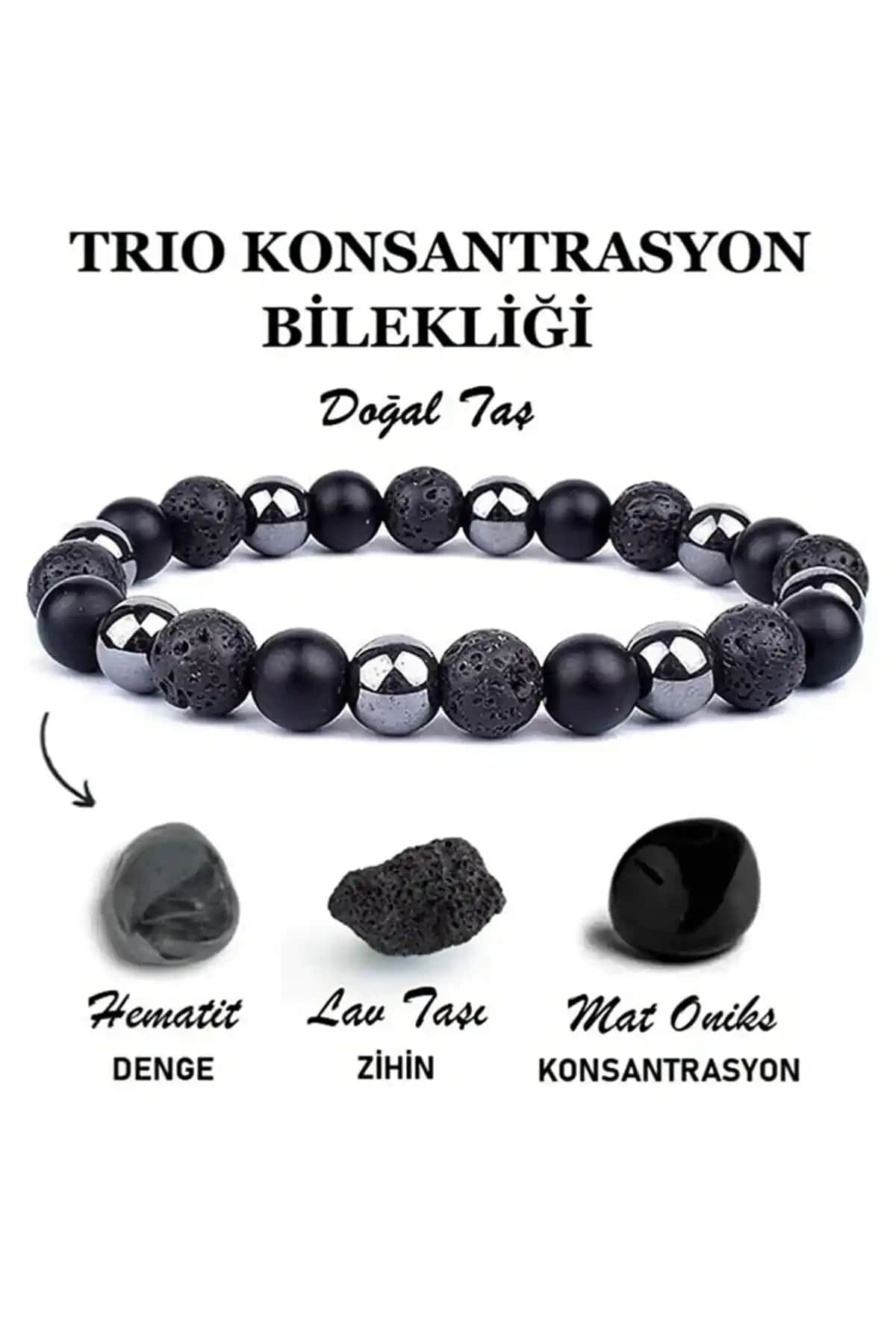 Mystic Energy %100 Gerçek Doğal Taşlı Bileklik ile Şıklık ve Enerji Bir Arada