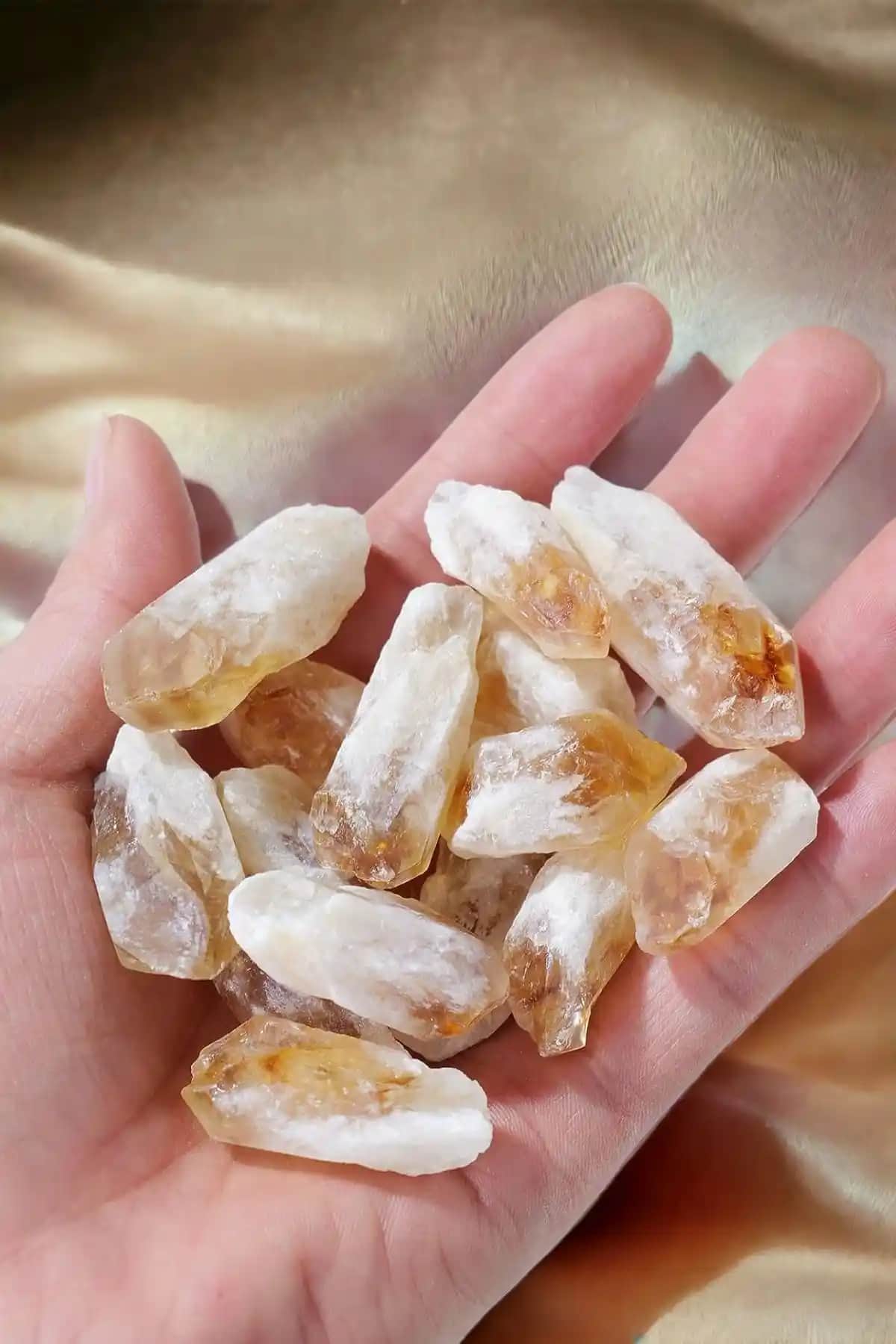 NBS Doğal Sitrin Para Taşı Bileklik Modern ve Enerjik Aksesuarlar