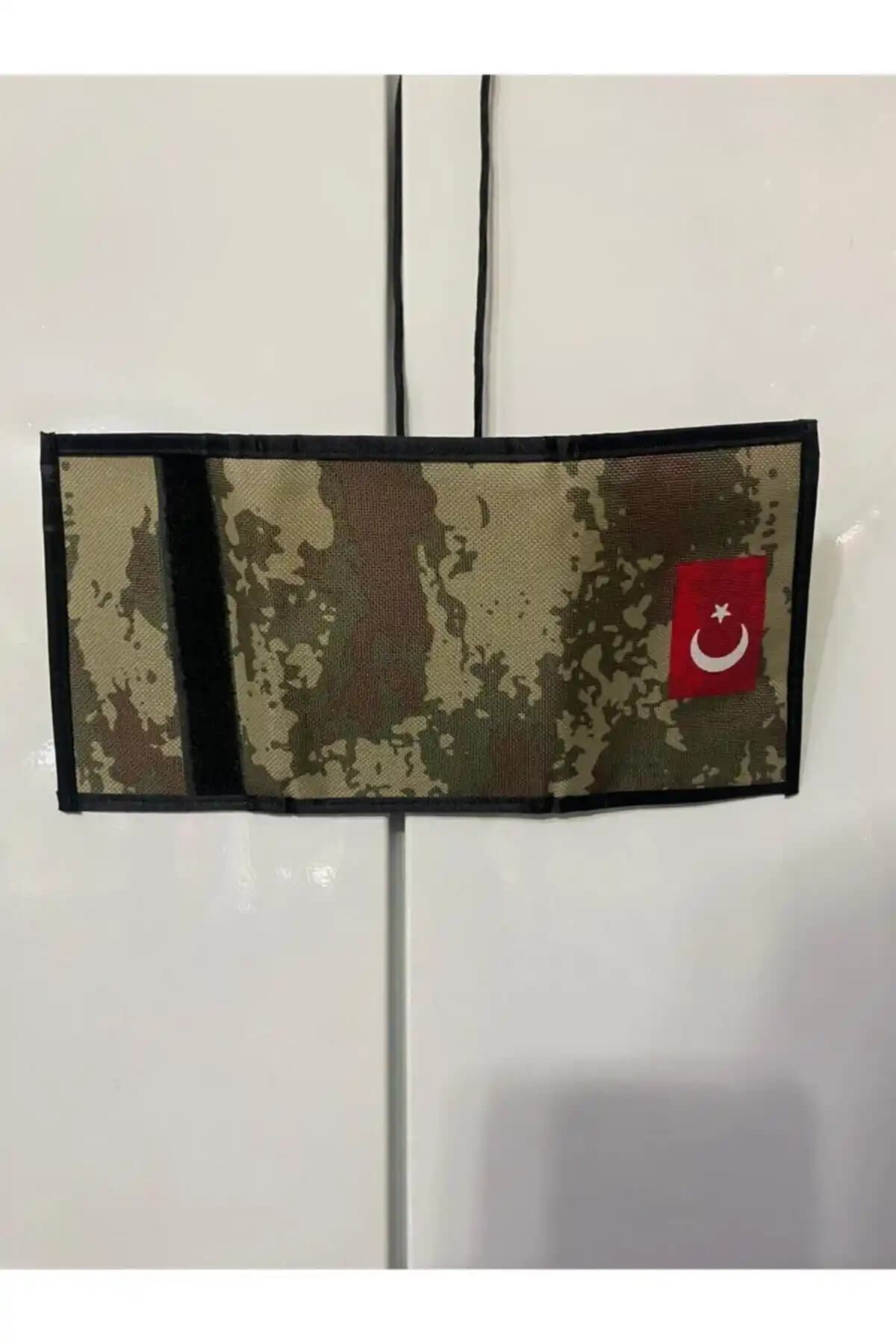 Onartem Yeşil Unisex Boyun Askılı Asker Cüzdanı Pratik ve Şık Günlük Aksesuar