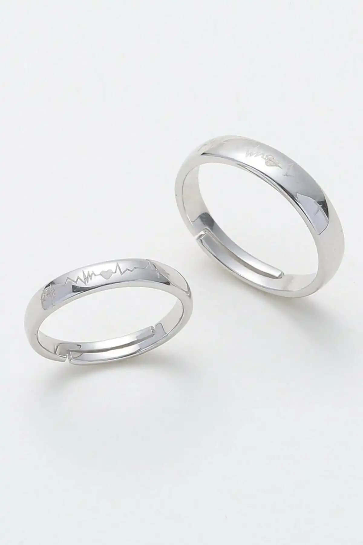 Sahira Jewelry Alyans Yüzükleri Karşılaştırması Kalp Ritmi ve Klasik Tasarımlar 1