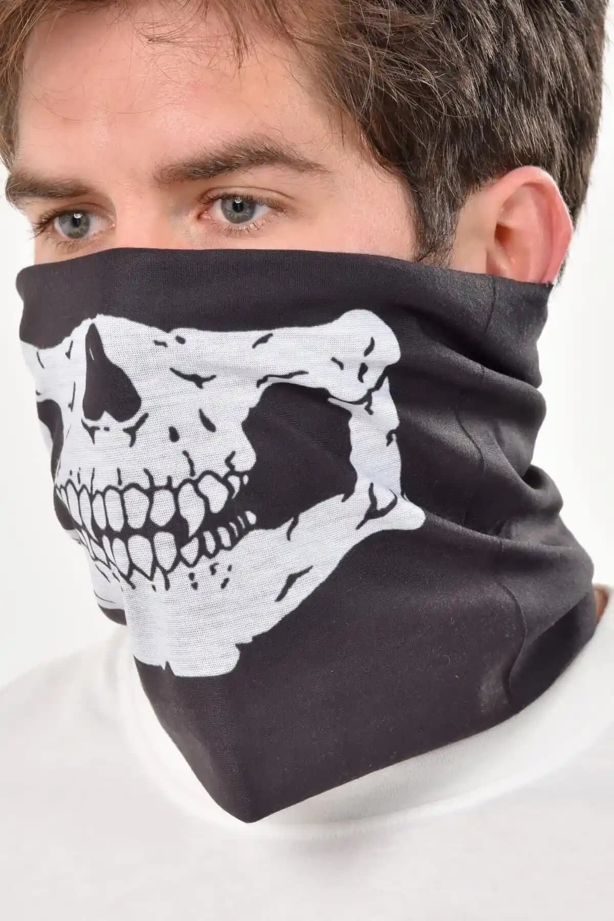 Sayeco.shop Buff Kuru Kafa Iskelet Maske: Modern Tasarım ve Fonksiyonellik Bir Arada