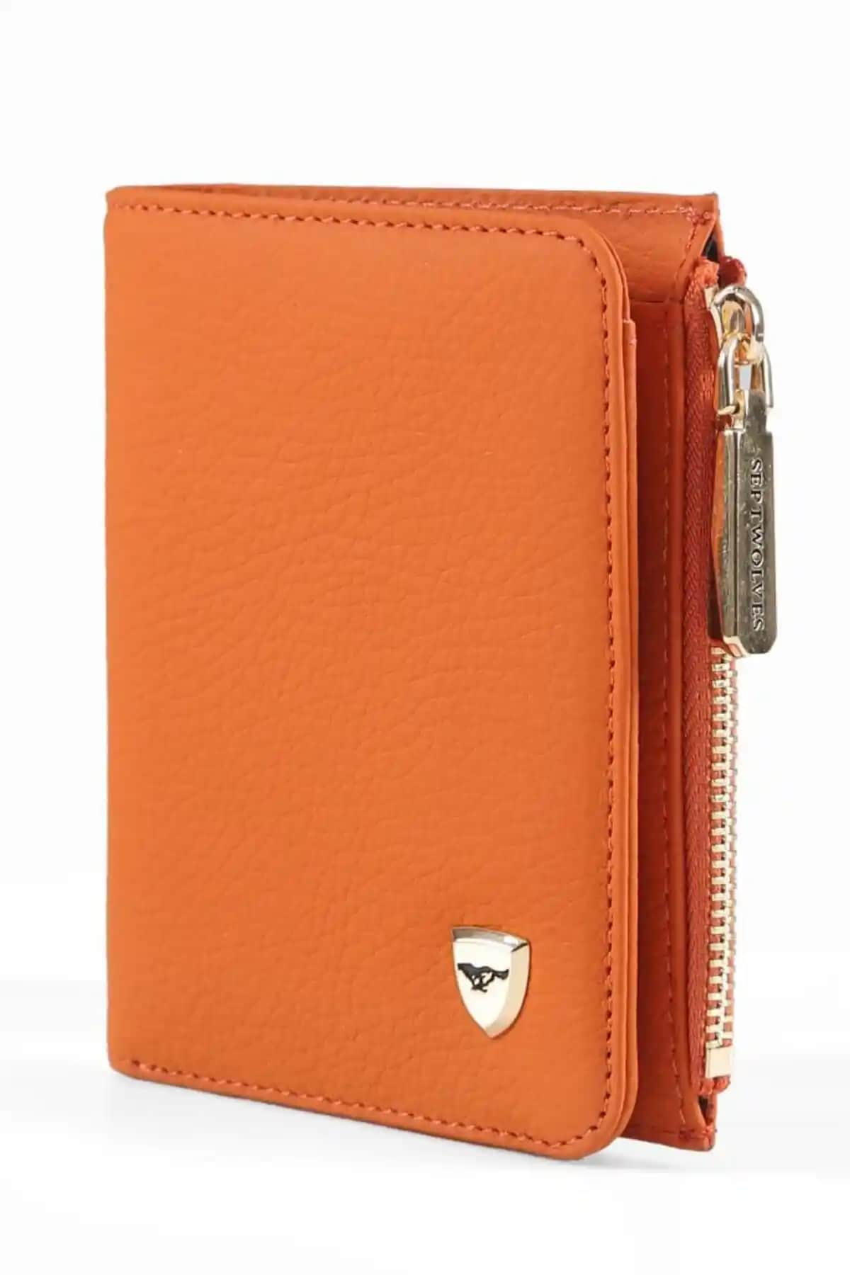 SEPTWOLVES Kardelen Hakiki Deri Kadın Kartlık ve Cüzdan Şık ve Fonksiyonel Tasarım