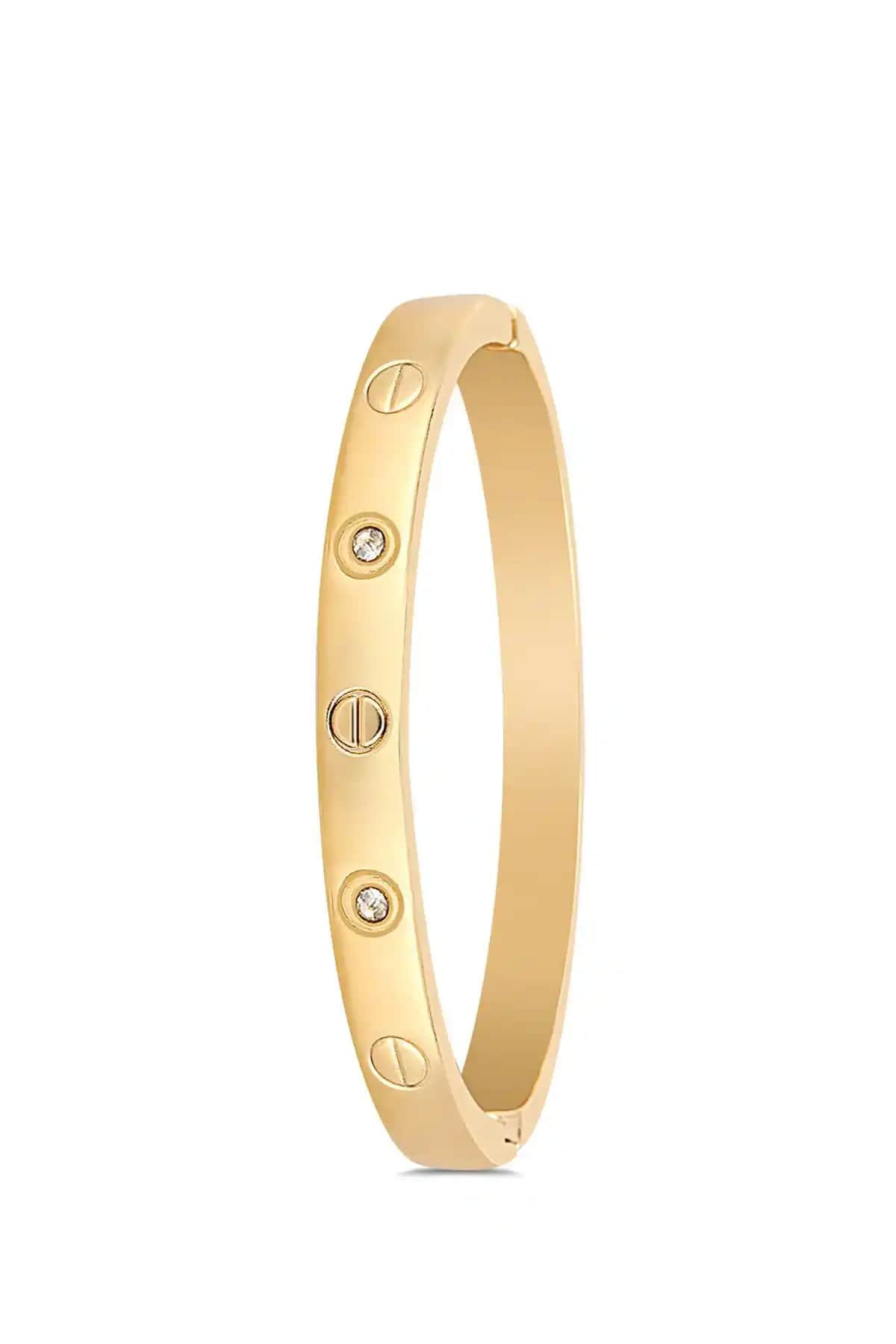 Twelve Cart Model Taşlı Çelik Bileklik: Modern ve Dayanıklı Takı Seçenekleri