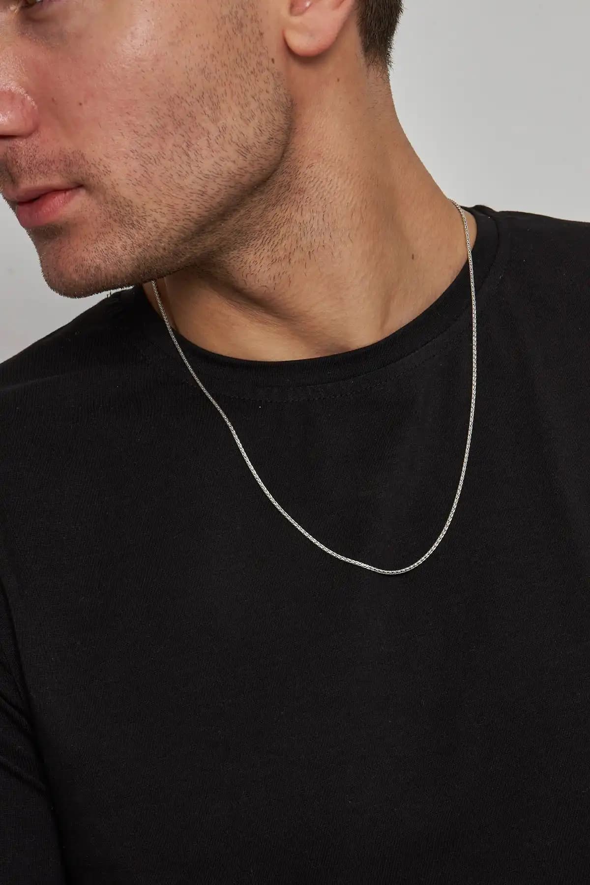 Ventino Silver Erkek Zincirleri Karşılaştırması: 1,5mm Spiga ve 2mm Rambo Modelleri