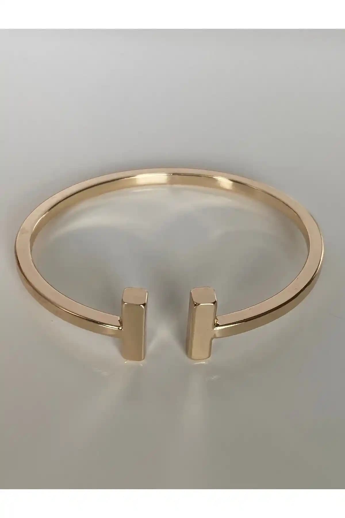 Vi Store Altın Kaplama Tiffany Model Bileklik Zarif ve Şık Tasarım ile Günlük Kullanım İçin Uygun