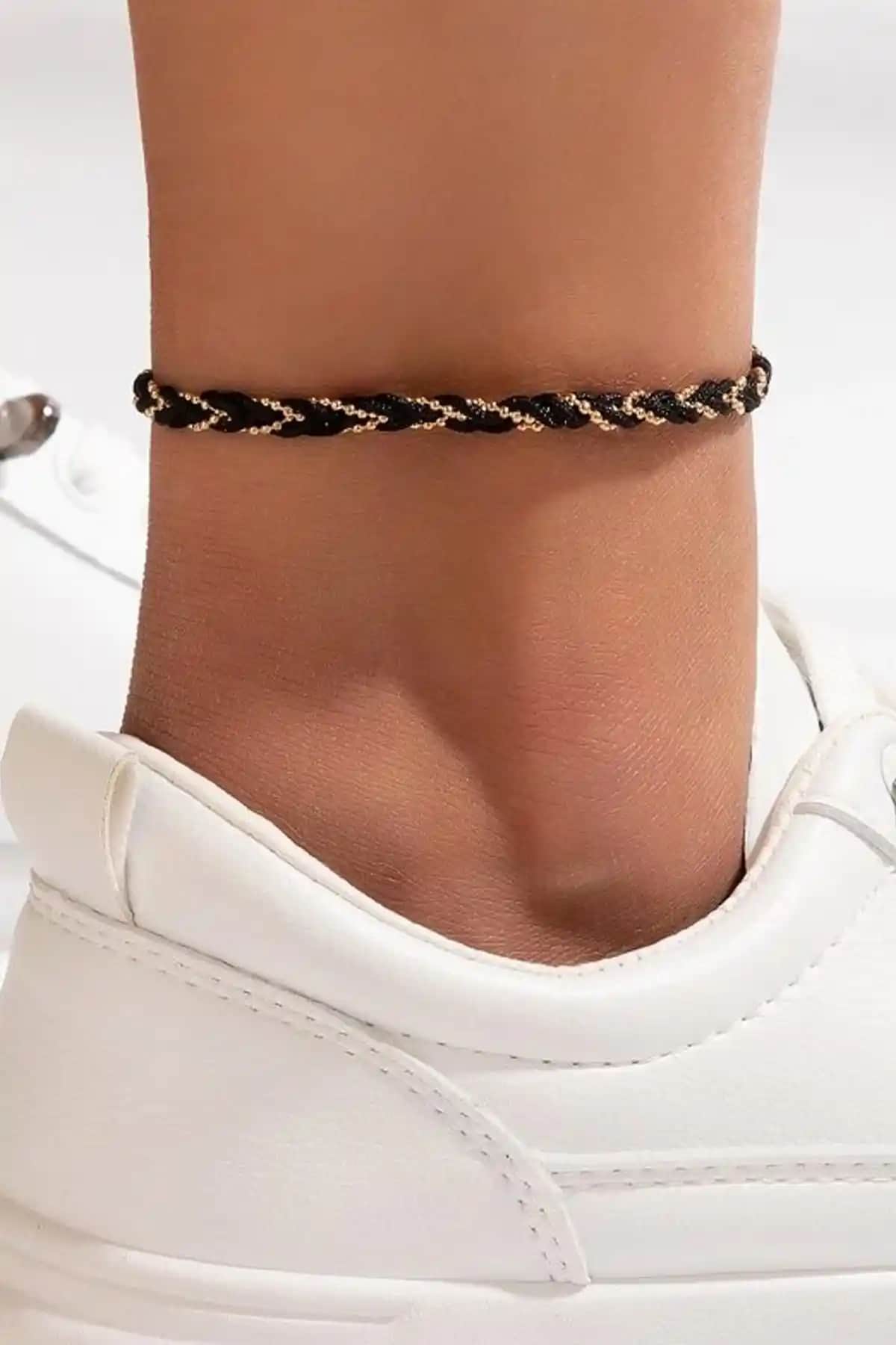 Yeni Trend PuraVida Ip Örgü Halhal Modern ve Şık Günlük Aksesuarlar