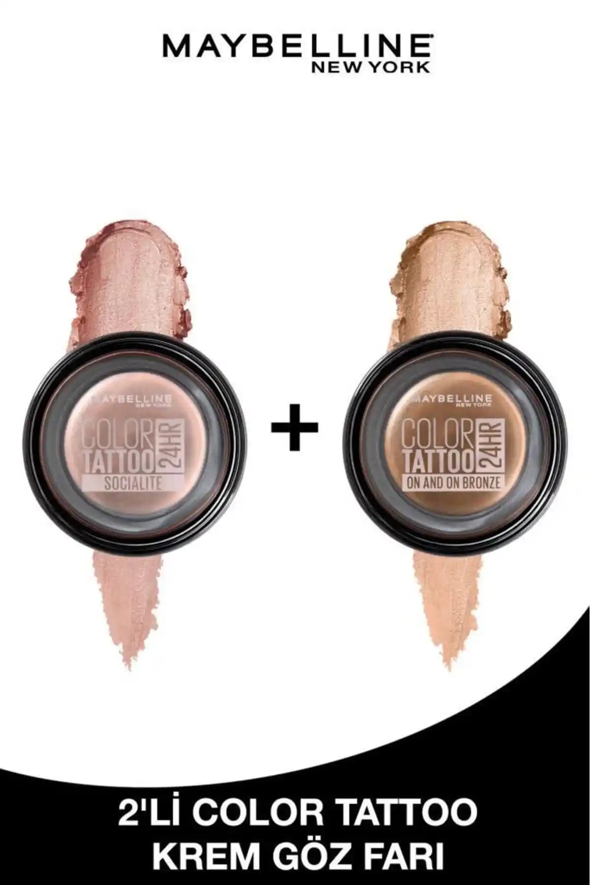 Maybelline Colour Tattoo Benzeri Uzun Süre Kalıcı Krem ve Stick Göz Farı Önerileri