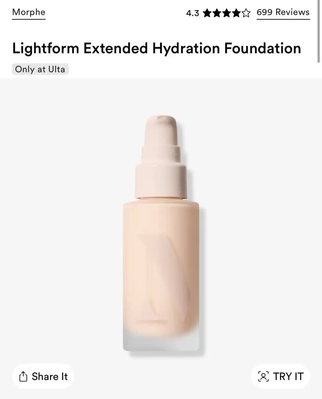 Morphe Lightform Hydrating Foundation: Akneye Yatkın Ciltler İçin İçerik ve Kullanıcı Değerlendirmesi