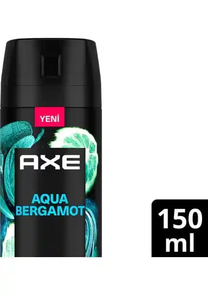Axe Premium Collection Erkek Sprey Deodorant Aqua Bergamot ile Ferah ve Etkili Koruma