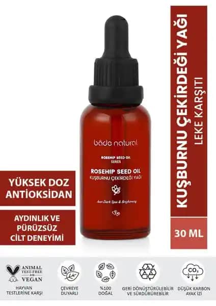 Bade Natural Kuşburnu Çekirdeği Yağı: Doğal Cilt Bakımının Etkili Çözümü