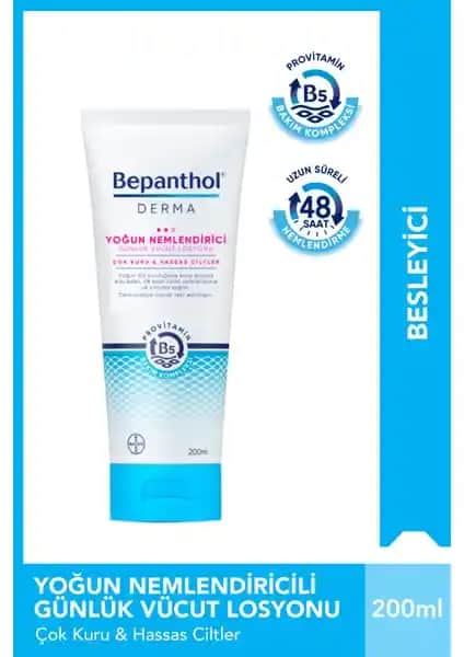 Bepanthol Derma Yoğun Nemlendirici Vücut Losyonu ile Cilt Nemini Koruyun
