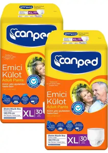 Canped Emici Külot XL: Yüksek Emicilik Gücü ile Konforlu Kullanım