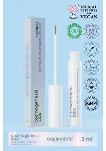 Cosmogenesis Labs Besleyici Kaş & Kirpik Serumuyla Doğal Güzellik Sağlayın