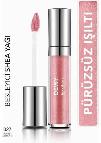 Dewy Lip Glaze: Estetik ve Nemlendirici Özelliklere Sahip Dudak Parlatıcısı