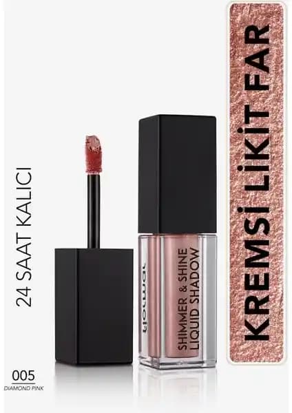 Flormar Shimmer & Shine Likit Metalik Göz Farı: Işıltıyla Dolu Makyaj Seçenekleri