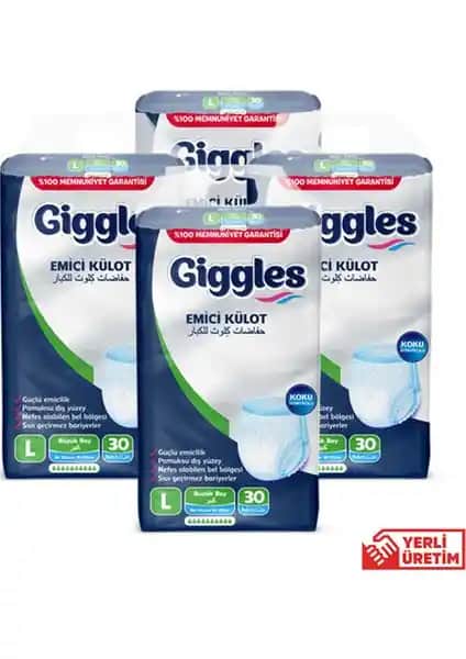 Giggles Yetişkin Emici Külot: Günlük Hayat İçin Konforlu ve Güvenilir Çözüm