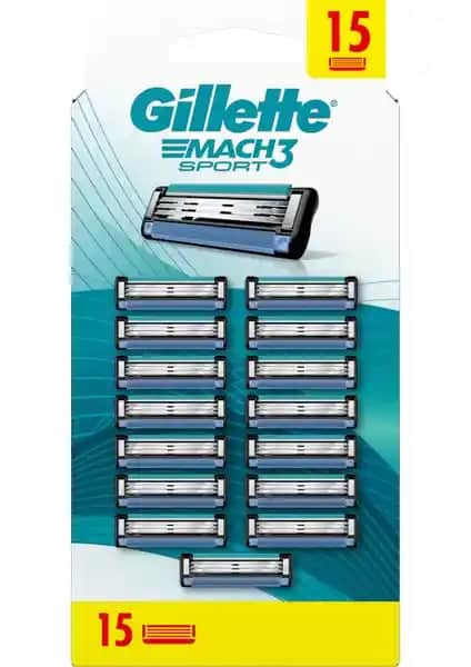 Gillette Mach 3 Sport: Günlük Tıraş İçin Yüksek Performanslı Bıçak Seçeneği
