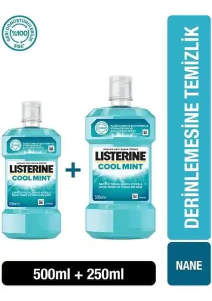 Listerine Cool Mint Ağız Bakım Suyu İncelemesi: Ferah ve Temiz Ağız Deneyimi