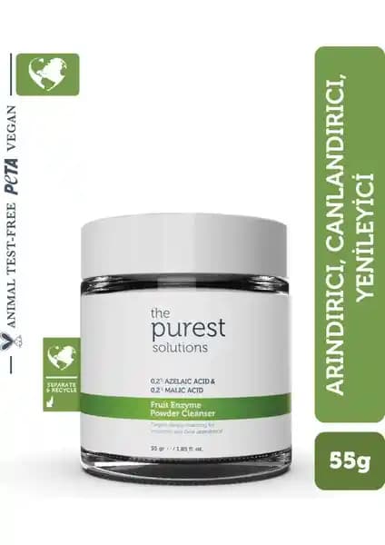 Meyve Asitleri ile Nazik Temizlik: The Purest Solutions Toz Temizleyici Ürünü