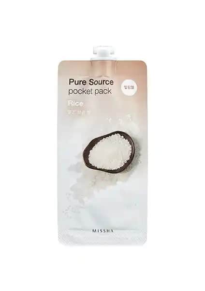 Missha Pure Source Pocket Pack (Rice): Cilt Bakımında Kalite ve Yumuşaklık