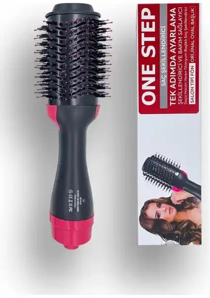 One Step Saç Düzleştirici ve Fön Tarağı ile Zaman Kazanın ve Salon Kalitesinde Sonuçlar Alın