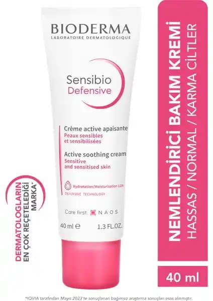 Sensibio Defensive: Hassas Ciltler İçin Geliştirilmiş Nemlendirici Bakım Kremi