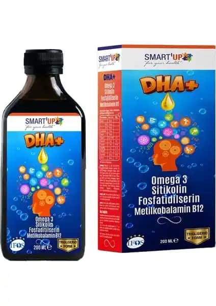 SMART UP: Sitikolin ve DHA Omega 3 İçeren Balık Yağı Şurubu Hakkında Bilgi