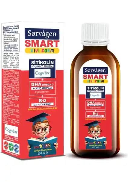 Sorvagen Smart Kids: Çocuklar İçin Besleyici ve Lezzetli Sıvı Form Vitamini