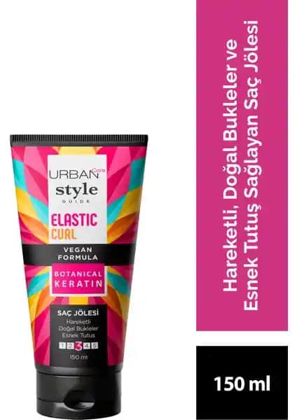 URBAN Care Style Guide Elastic Curl Saç Jölesi İle Doğal Bukleler Elde Edin: Etkili Saç Bakım ürünü