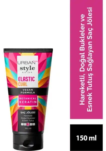 URBAN Care Style Guide Elastic Curl Saç Jölesi İle Doğal Bukleler Elde Edin: Etkili Saç Bakım ürünü