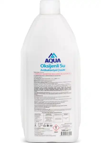 Aqua Oksijenli Su Antibakteriyel Çözelti: Sağlık ve Hijyen İçin Güçlü Temizlik Çözümü