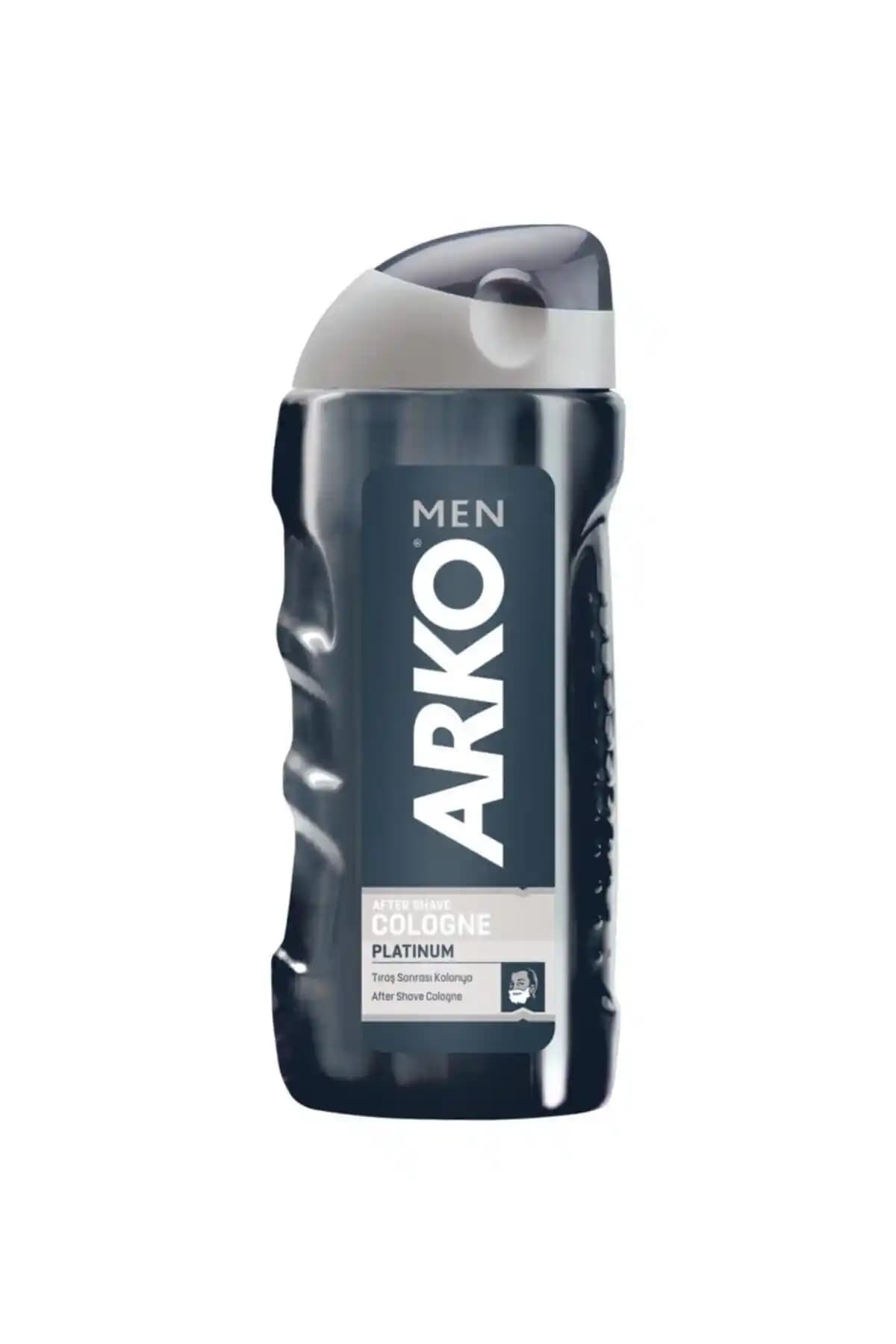 Arko Tıraş Kolonyası Platinum 255ml Ferahlatıcı ve Kalıcı Erkek Bakım Kolonyası