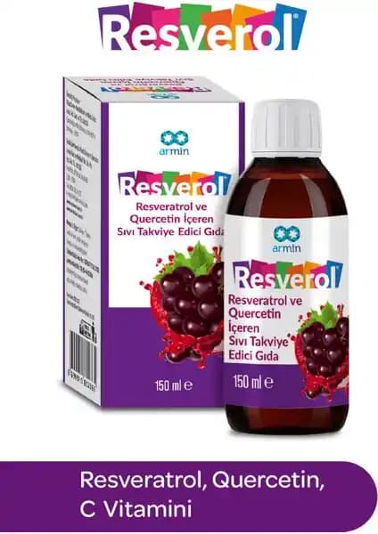 Armin Resverol Resveratrol ve Quercetin İçeren Sıvı Takviye Edici Gıda İncelemesi