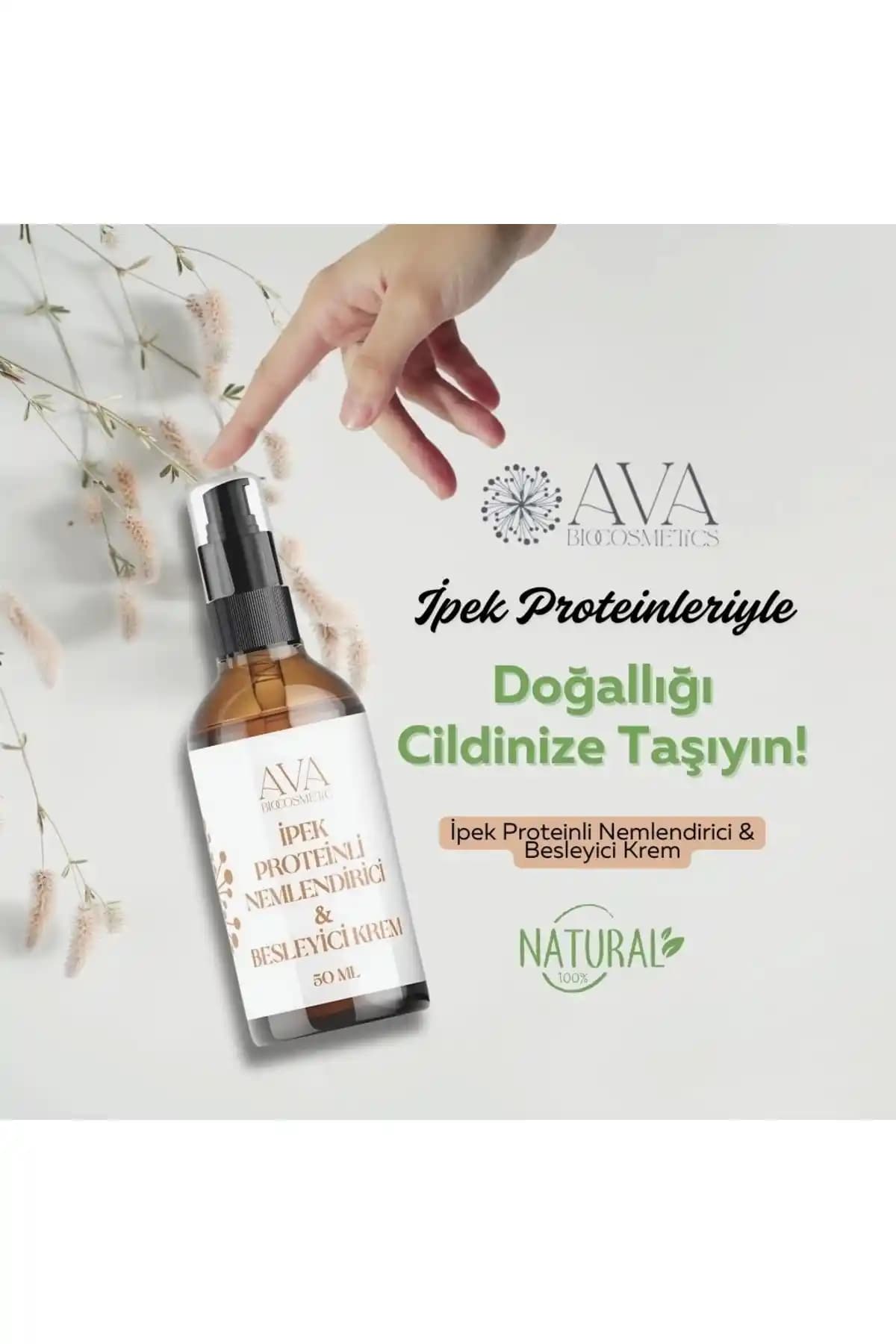 AvA İpek Proteinli Nemlendirici ve Besleyici Krem: Tüm Cilt Tipleri İçin Güçlü Nemlendirme
