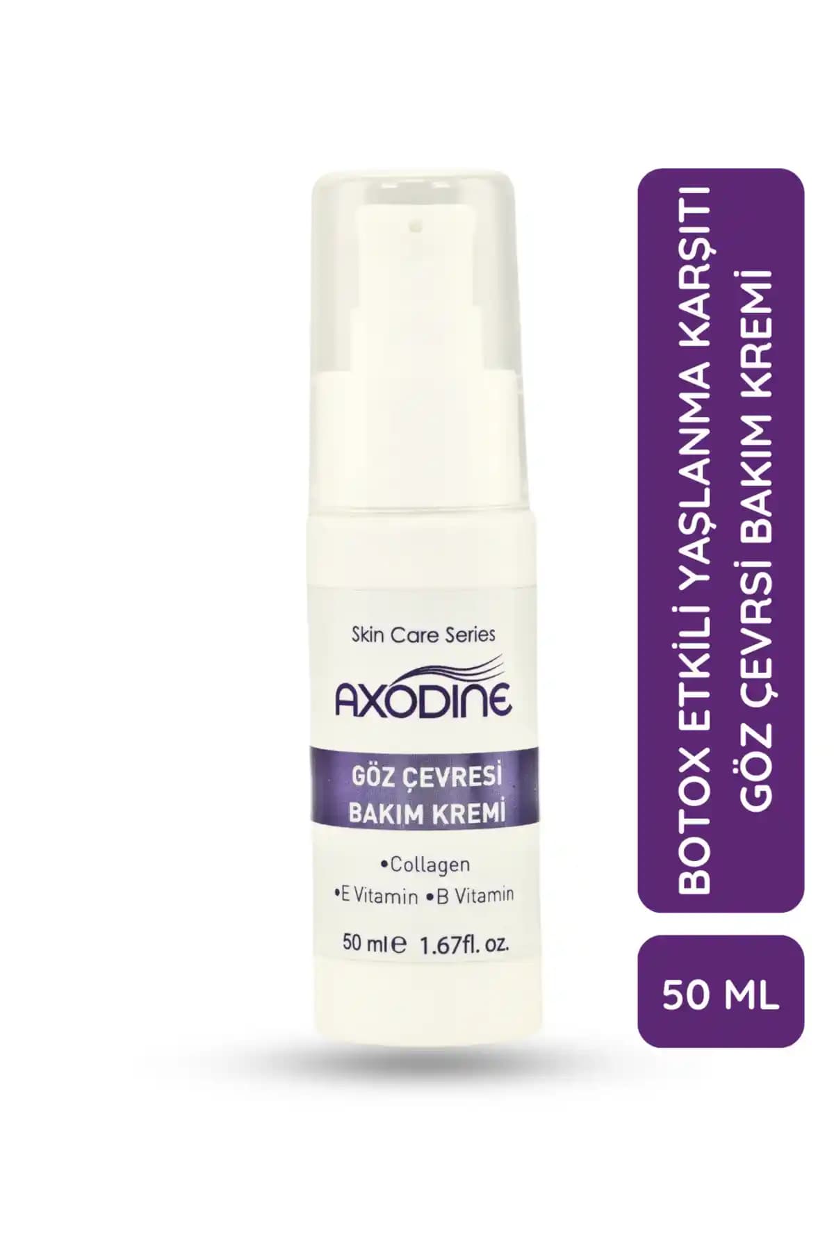 Axodine Kırışıklık Karşıtı Göz Kremi: Yaşlanma ve İnce Çizgilere Etkili Çözüm