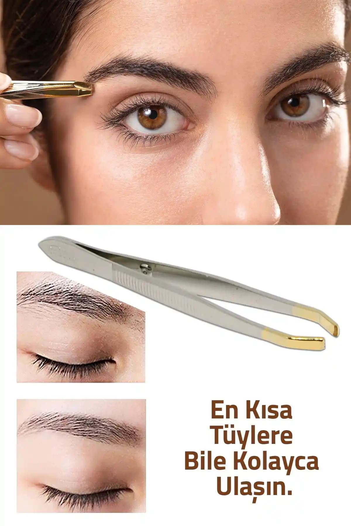 Aytan Home %100 Çelik Cımbız: Dayanıklı ve Hijyenik Bakım Aracı