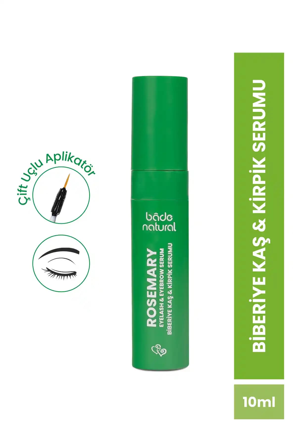 Bade Natural Biberiye Yağı Serumu Kaş ve Kirpik Bakımında Doğal Güç ve Güzellik Sağlar