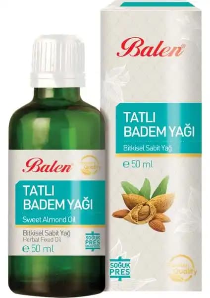 Balen Tatlı Badem Yağı 50 ml Doğal Cilt ve Saç Bakım Ürünü Özellikleri ve Kullanım İpuçları