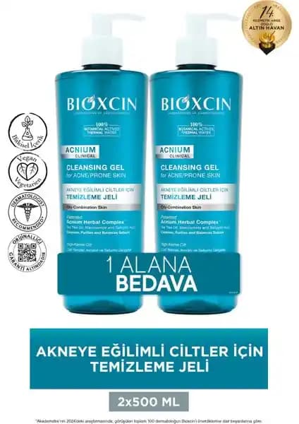 Bioxcin Acnium Sebum Dengeleyici Yüz Yıkama Jeli İncelemesi ve Kullanıcı Yorumları