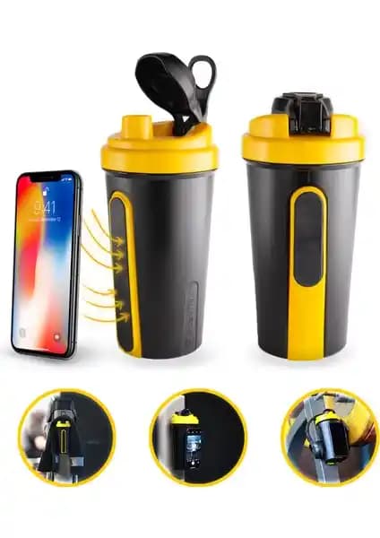 Blentra Mıknatıslı Shaker 750 Ml: Çok Amaçlı Spor ve Aktif Yaşam Şişesi