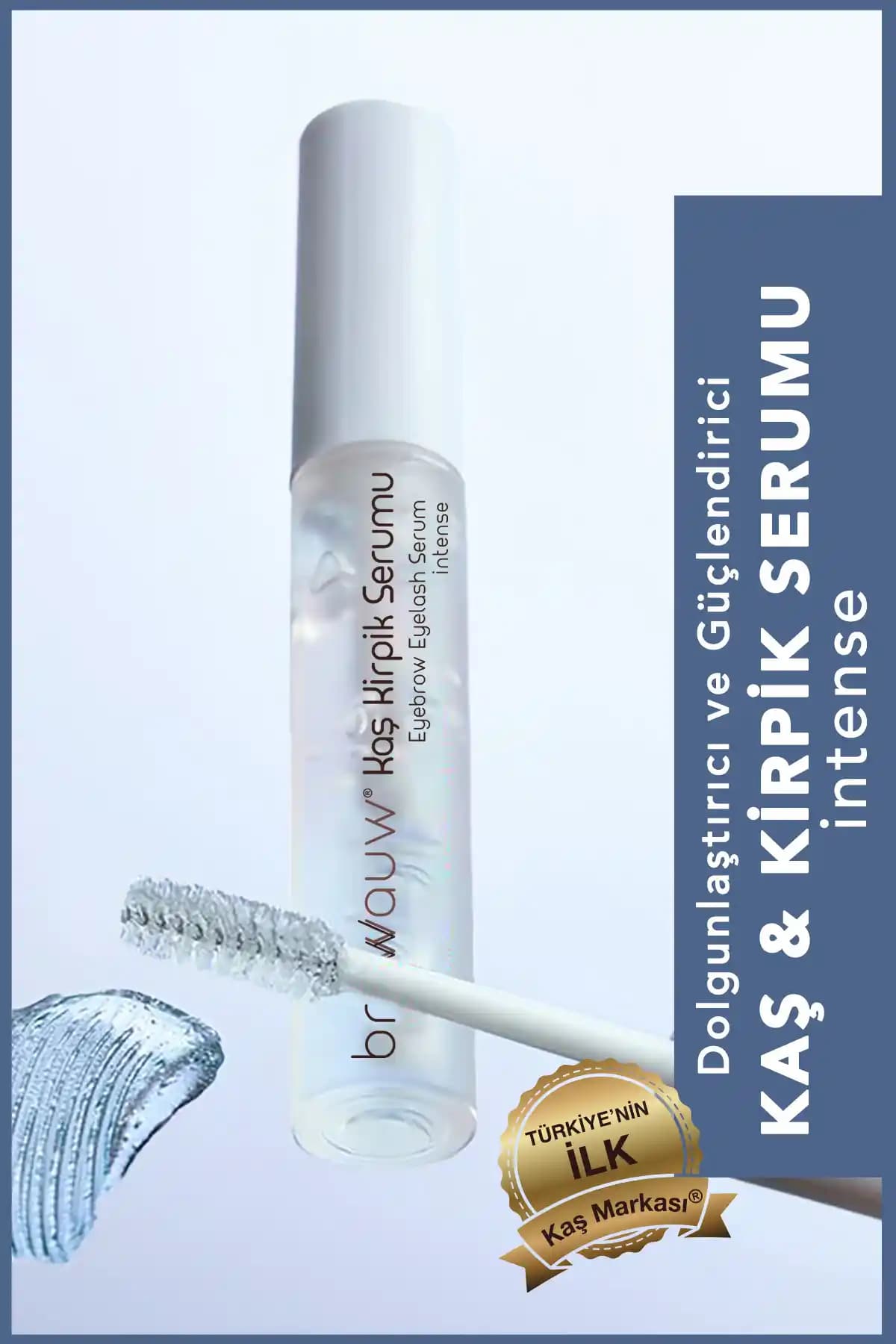 Browwauw Kaş ve Kirpik Serumu Intense Doğal İçeriklerle Güçlendirme ve Uzama Sağlar