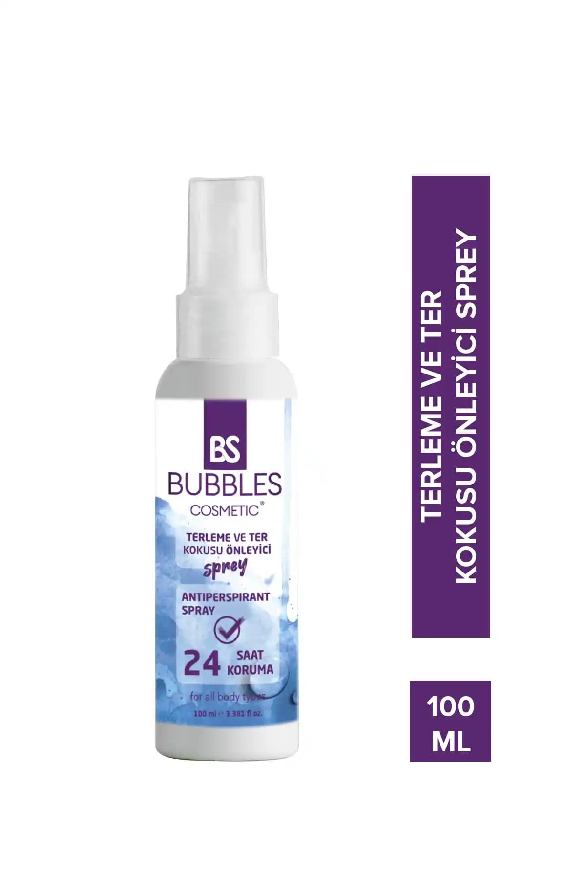 Bs Bubbles Kozmetik Terleme ve Ter Kokusu Önleyici Sprey: Günlük Konfor İçin Etkili Çözüm