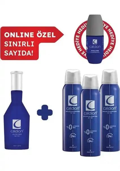 Caldion Classic Erkek Edt Parfüm: Şık Tasarım ve Ferahlatıcı Koku Özellikleri