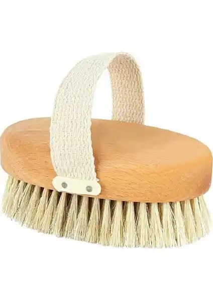 Catwalk Doğal At Kılı Masaj Fırçası Sürdürülebilir ve Etkili Cilt Bakımı İçin