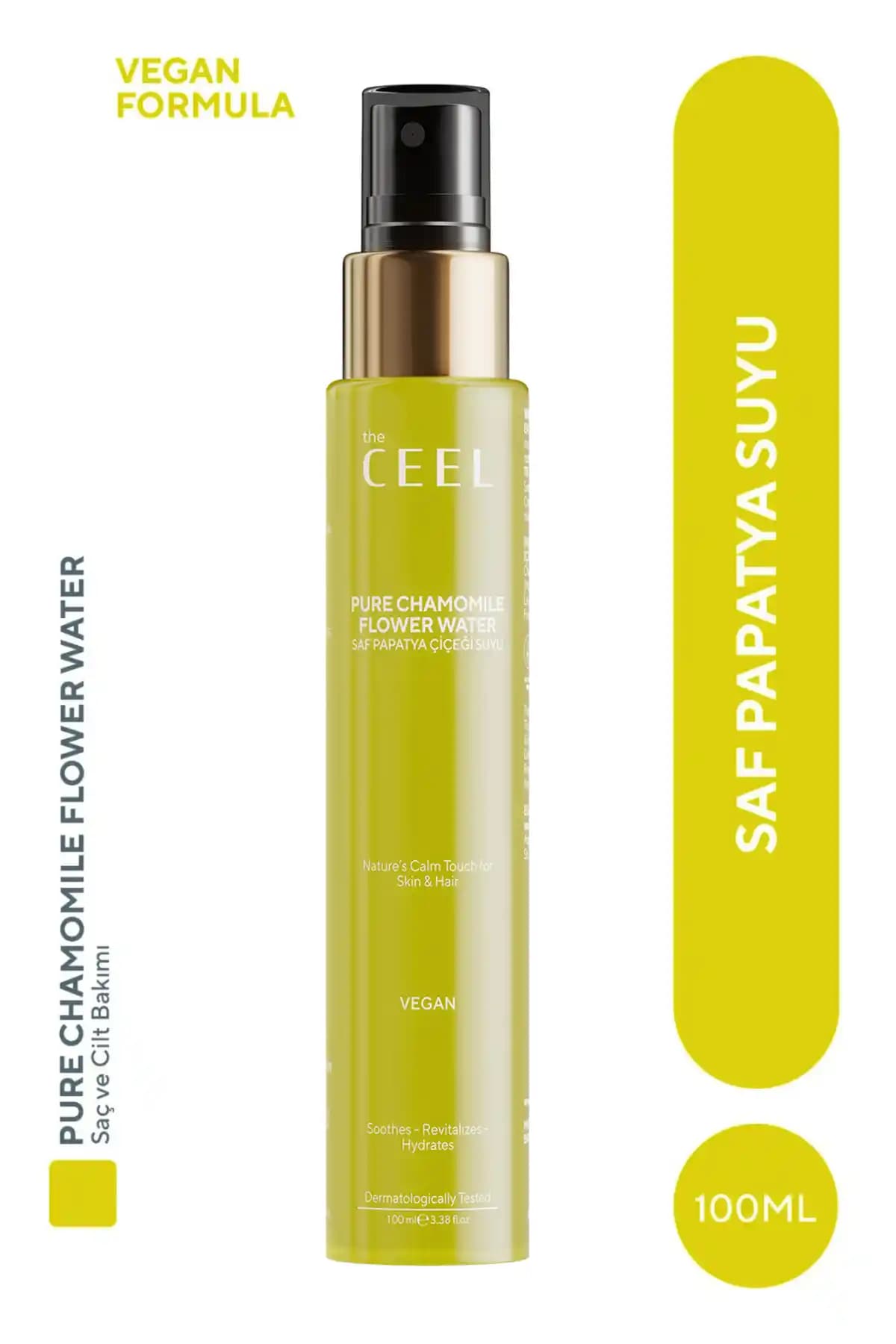 Ceel Saf Papatya Suyu ile Saç Bakımında Doğal Parlaklık ve Nem Desteği Sağlama