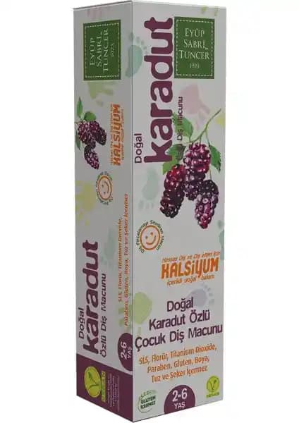 Çocuklar İçin Güvenli ve Doğal Ağız Bakım Çözümü: Karadut Özlü Diş Macunu