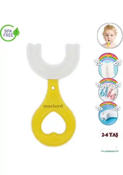 Çocuklar İçin Mas Lord U Tipi ve Silikon Bebek Diş Fırçası Karşılaştırması