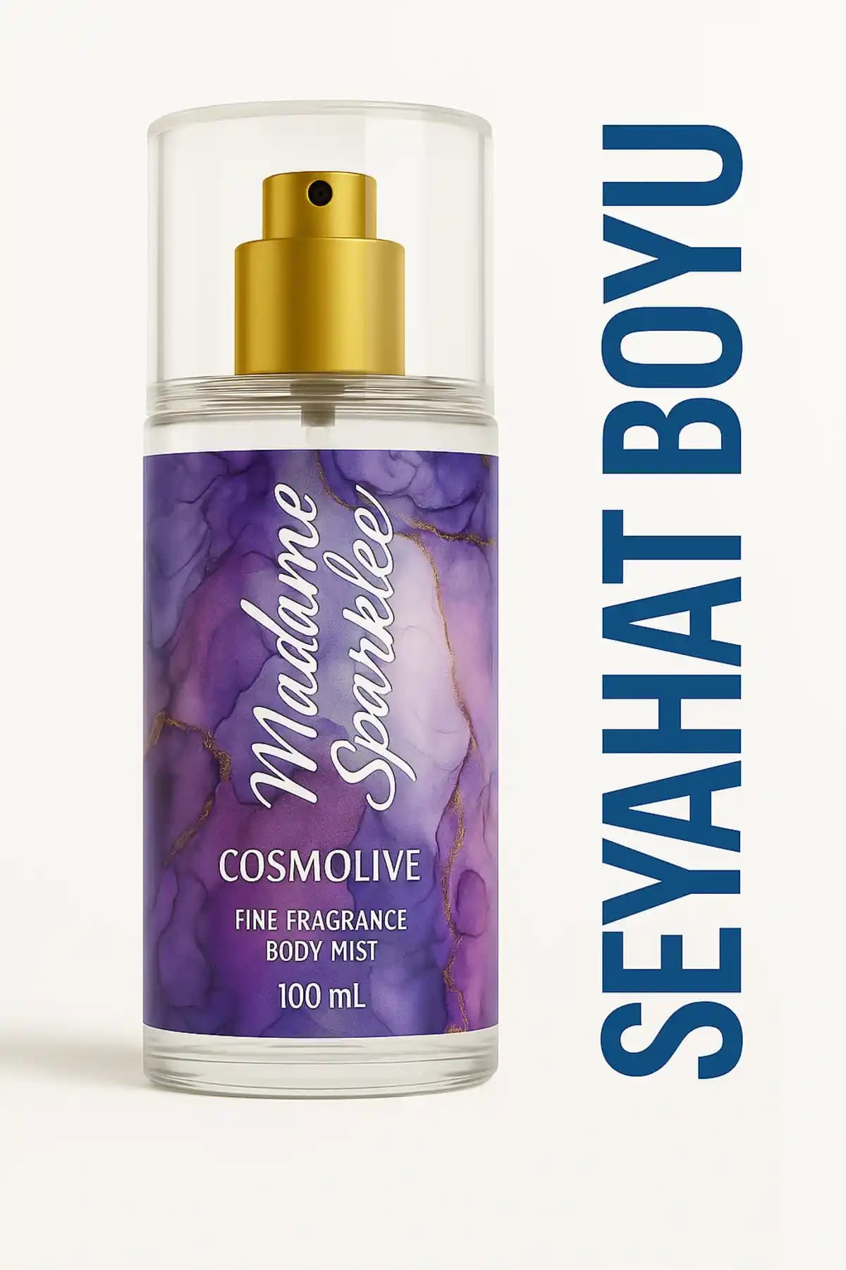 Cosmolive Vücut Spreyi Body Mist Doğal ve Ferahlatıcı Kadın Aroması 100 ml